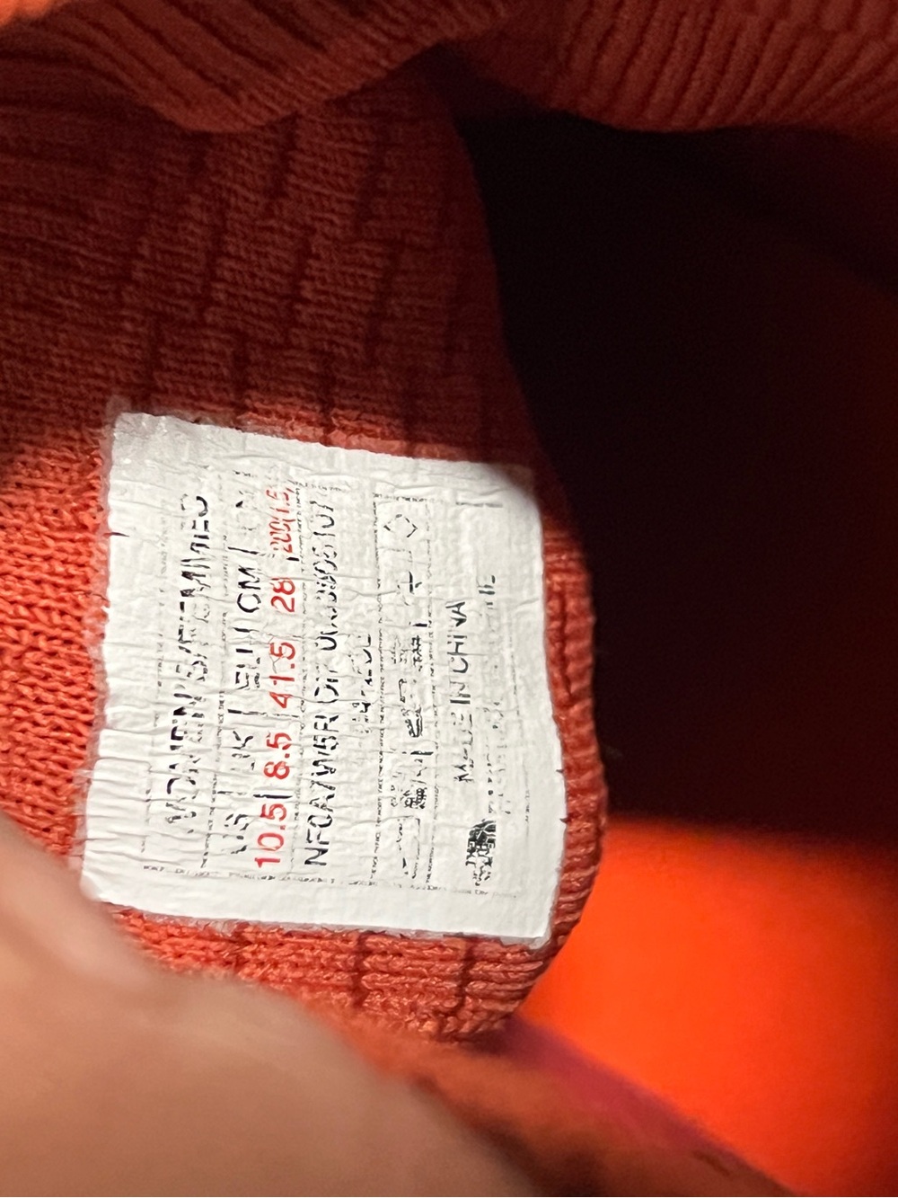 The North Face Women’s Hypnum Luxe Rust-Orange Hiking Footwear - Picture 8 of 8